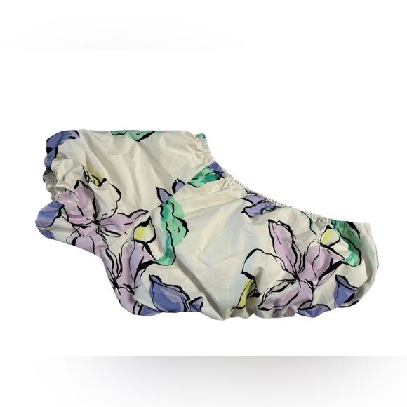 NEW | A NEW DAY | balloon sleeve one shoulder crop top - Picture 2 of 3